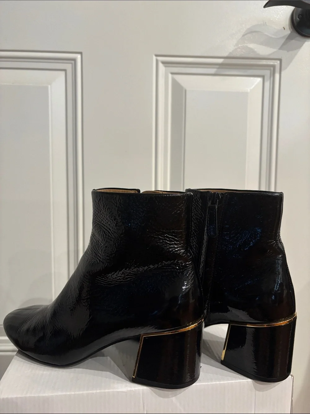 Tory Burch glossy black